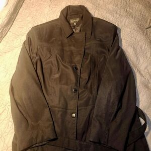 Braetan Black Trench Coat for Women